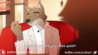 Mr. wolf has been in plus out of prison by a hair's breadth for some peculiar reason